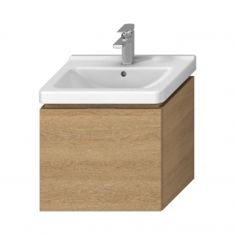 Spintelė praustuvui Jika CUBITO 540x399x480 mm, 1 stalčius, praustuvui 810422, spalva - ąžuolas 